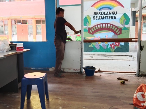 Foto kerja repair rumah Koyyum Home Repair di Negeri Sembilan — projek 4